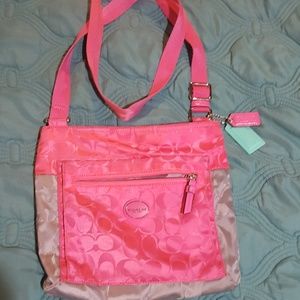 Coach cross body purse